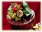 Round Floral Chocolate Box
