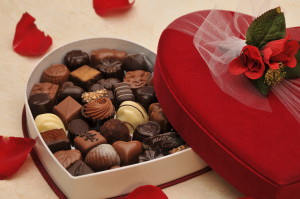 Traditional Velvet Valentine Box of Chocolates